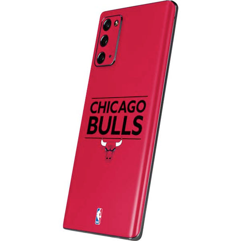 NBA Chicago Bulls Standard - Red Galaxy Note20 5G Skin
